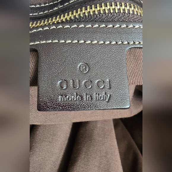 Gucci Canvas Pelham Studded Tote - Picture 10 of 11